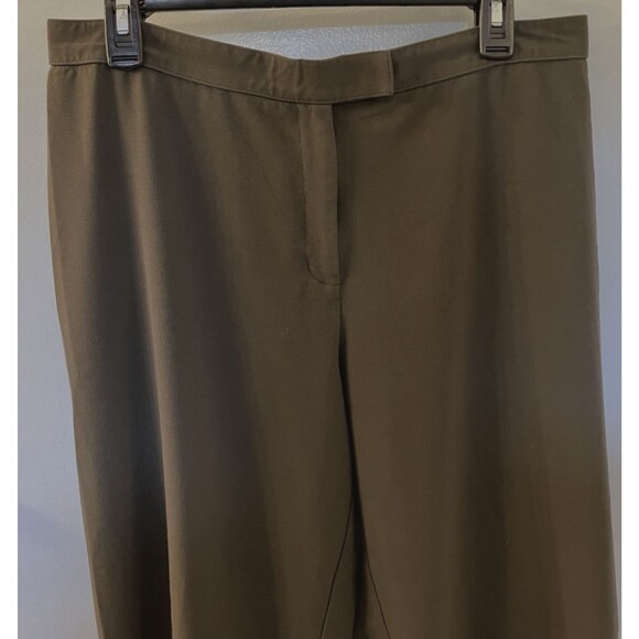 Sag Harbor Stretch Petite Womens Dark Green Dress Pants Size 14P - Picture 5 of 6